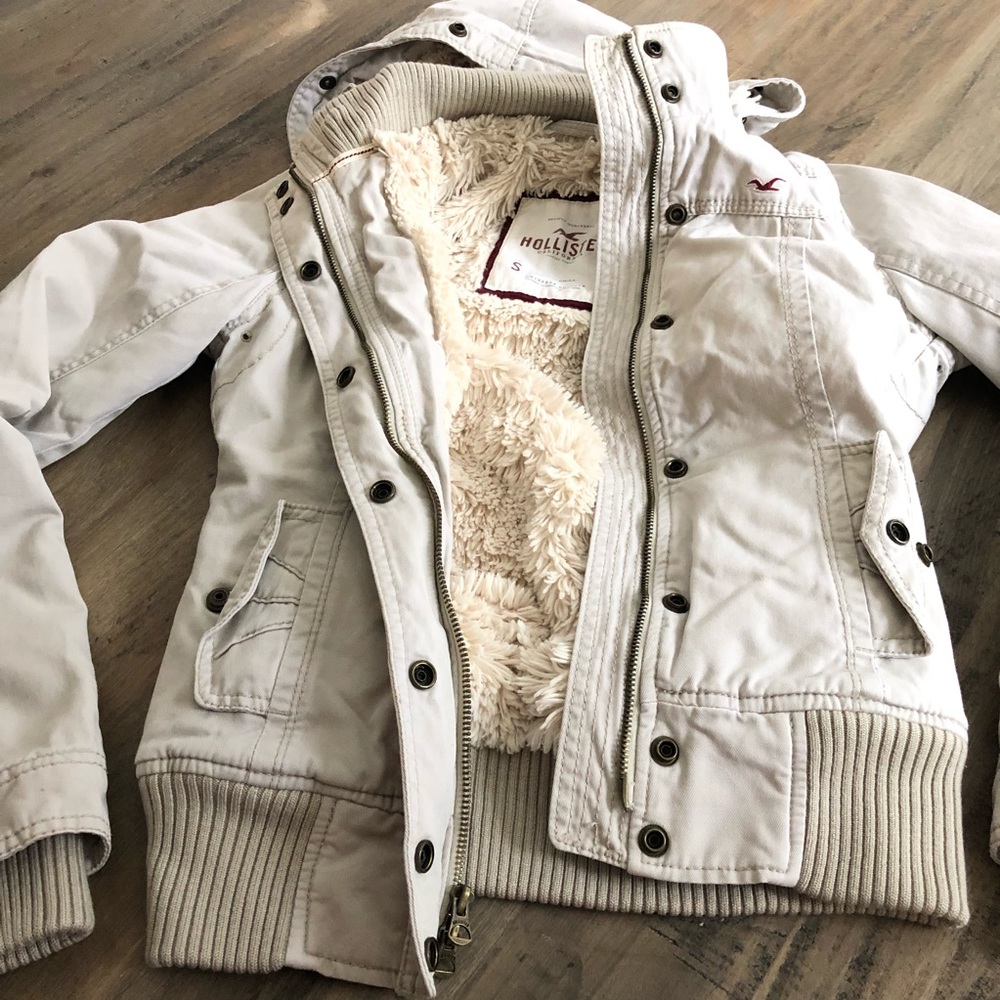 Hollister Jacket Faux fur lined No. 738